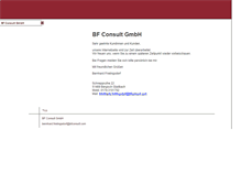 Tablet Screenshot of bfconsult.com